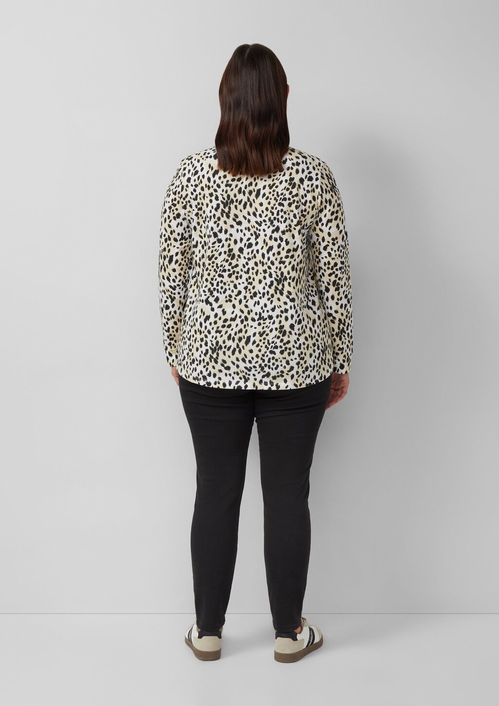 Elastische Jerseybluse