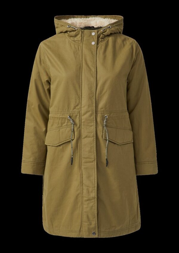 Parka mit Teddyplüsch