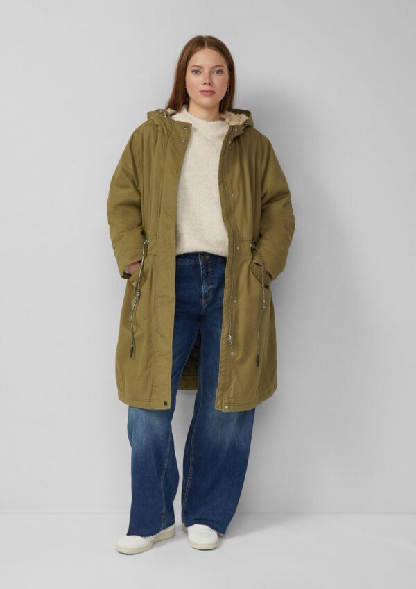 Parka mit Teddyplüsch