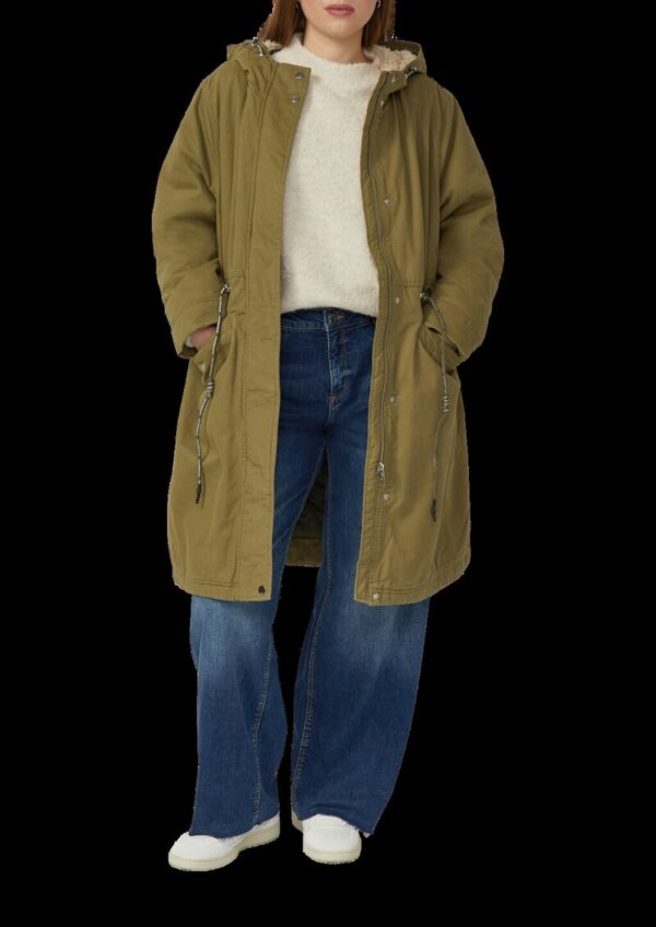 Parka mit Teddyplüsch