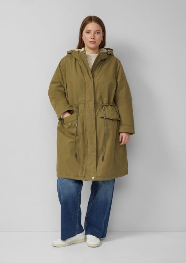 Parka mit Teddyplüsch