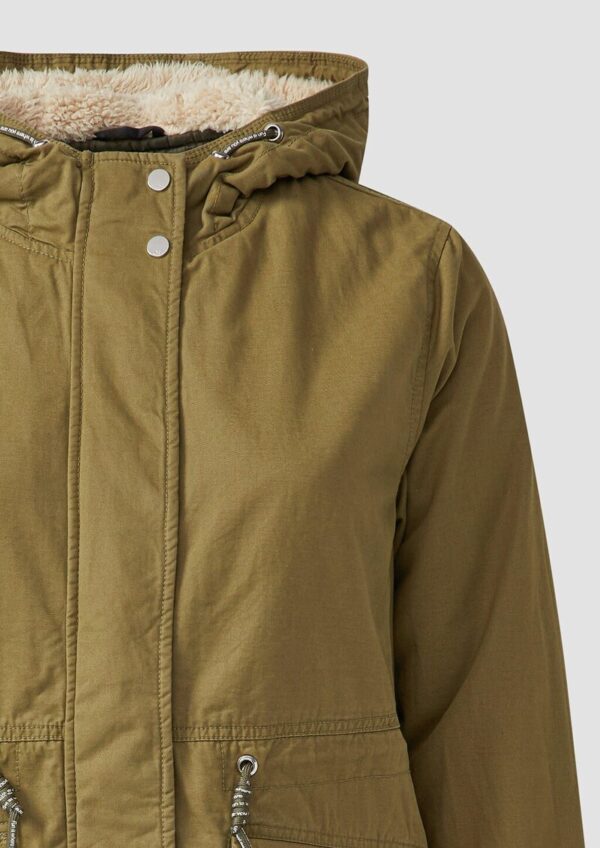 Parka mit Teddyplüsch