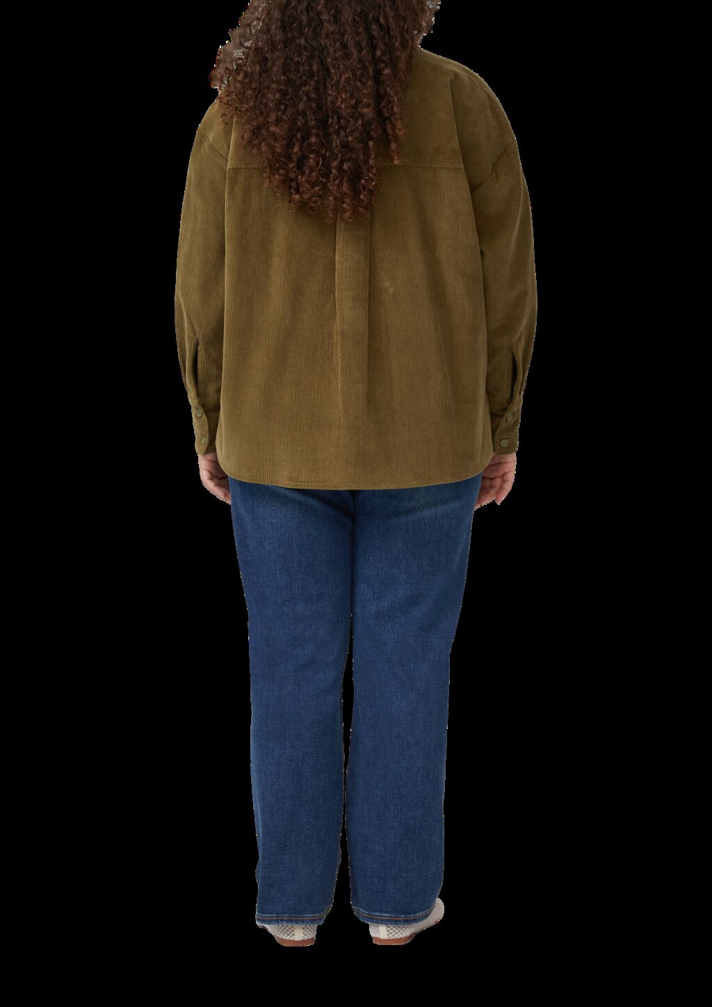 Bluse aus Baumwollcord