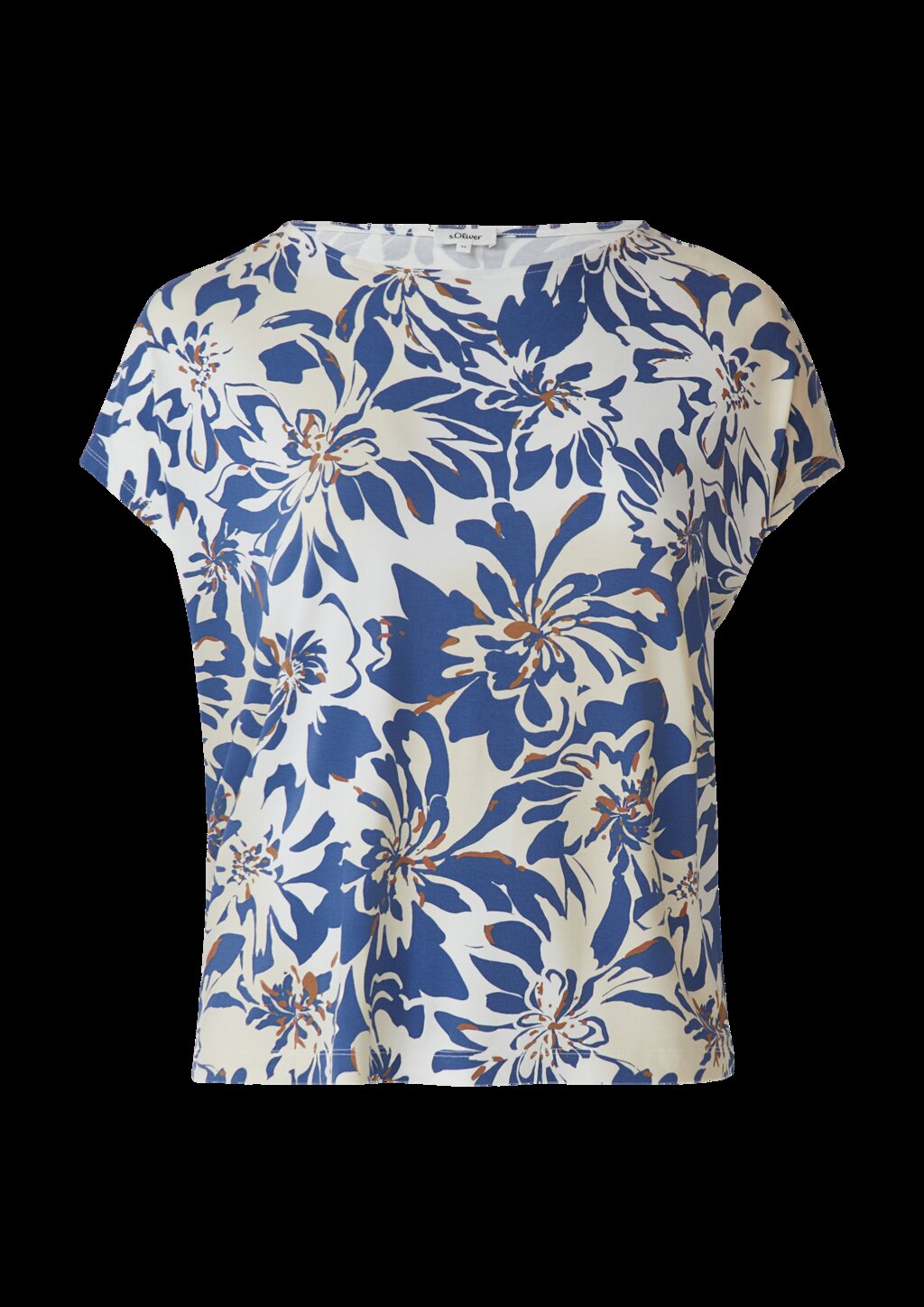 Ärmelloses T-Shirt im Relaxed Fit mit All-over-Muster