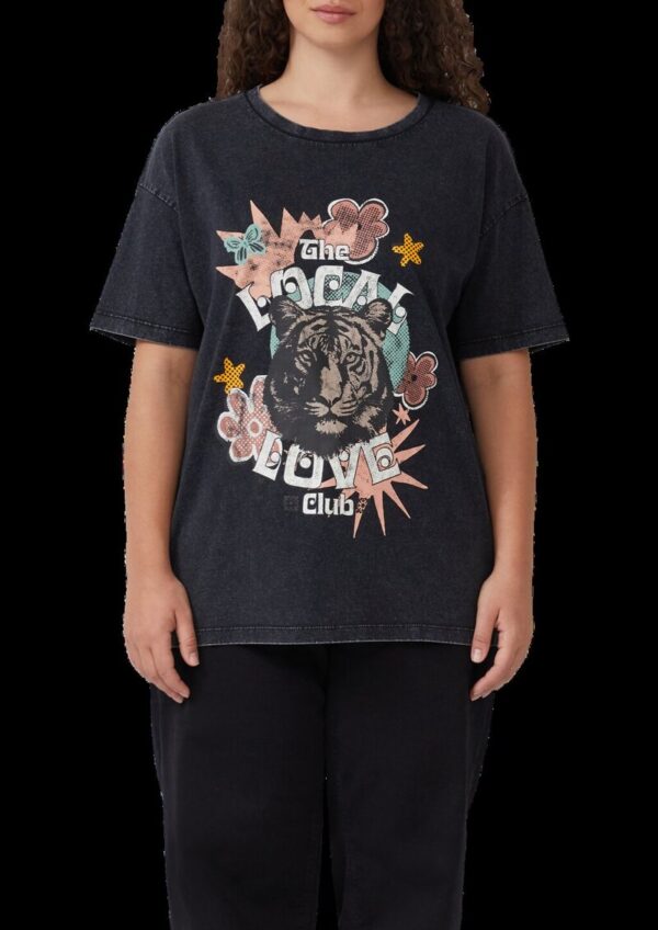 Gewaschenes T-Shirt im Oversized Fit