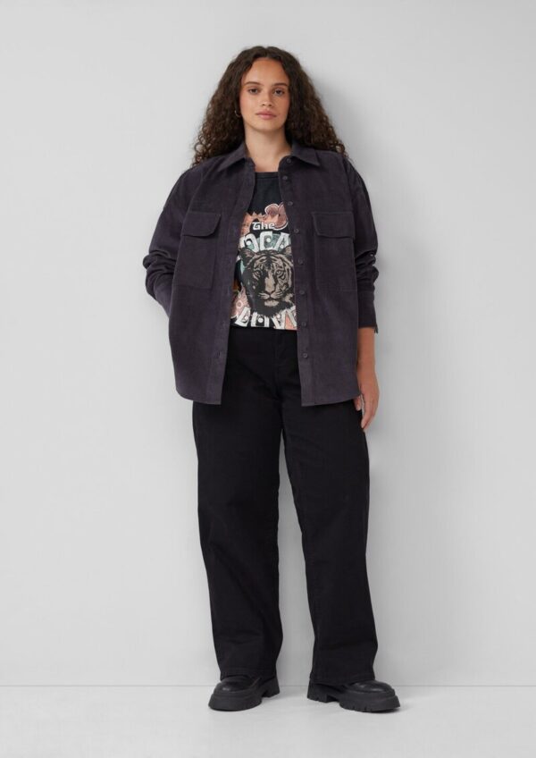 Gewaschenes T-Shirt im Oversized Fit