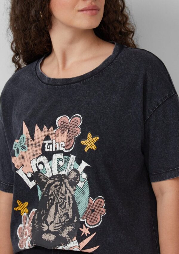 Gewaschenes T-Shirt im Oversized Fit