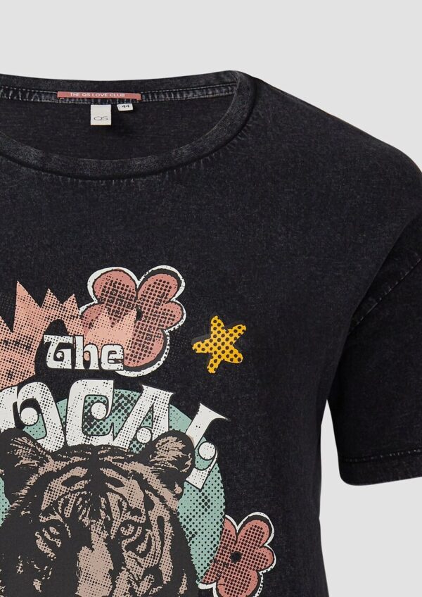 Gewaschenes T-Shirt im Oversized Fit