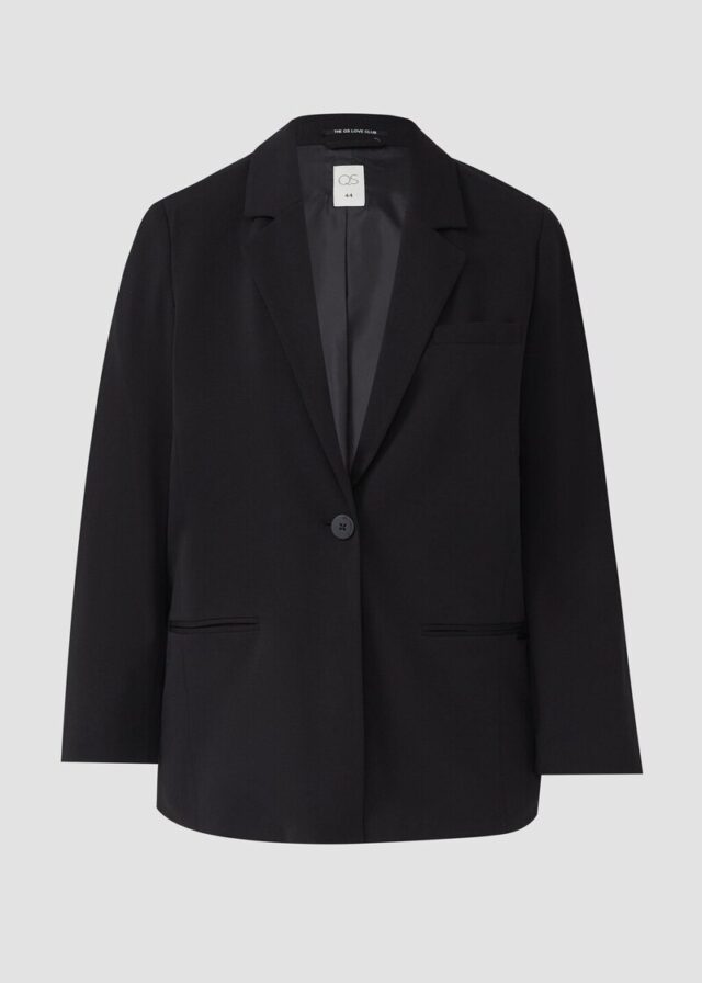 Blazer aus Interlockjersey