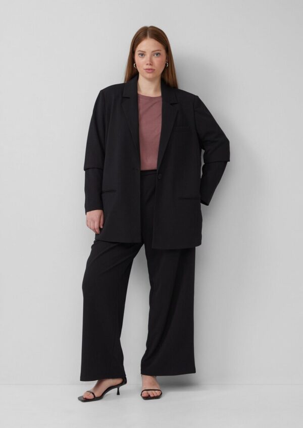 Blazer aus Interlockjersey