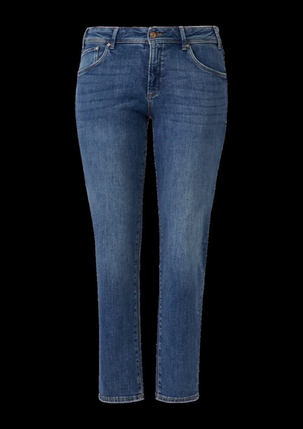 Jeans / Curvy Fit / Mid Rise / Slim Tapered Leg