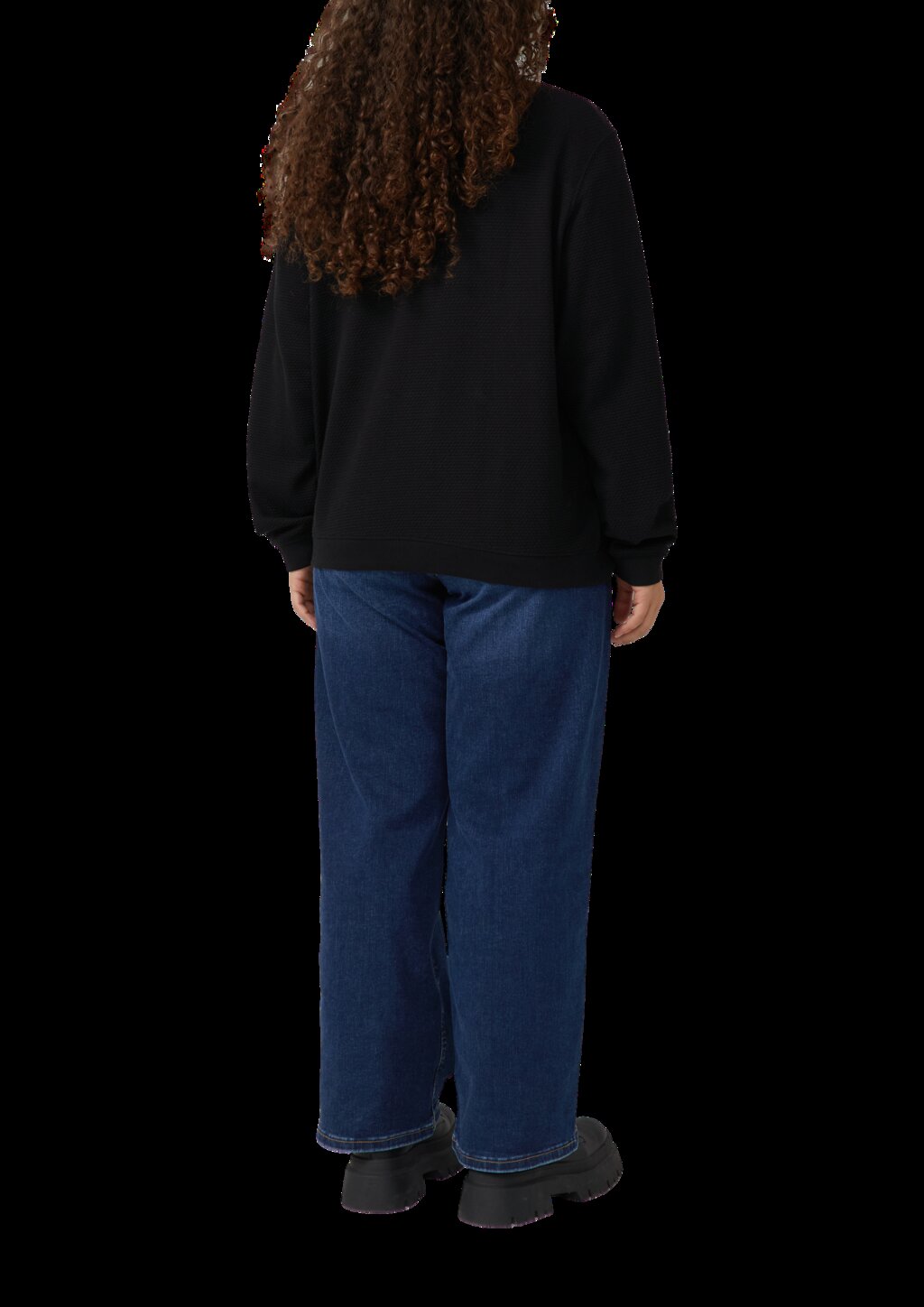 Sweatshirt im Blousonstyle