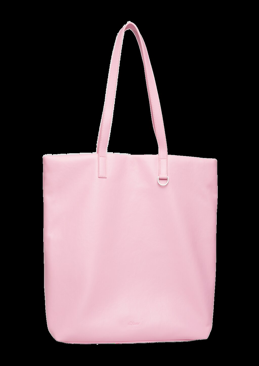 Tote-Bag aus Kunstleder mit Magnetverschluss