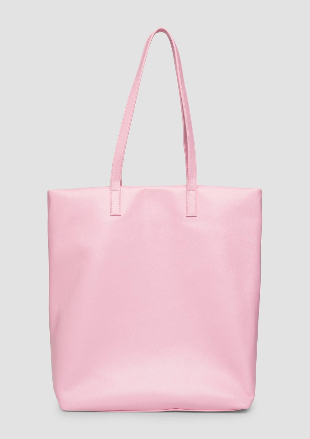 Tote-Bag aus Kunstleder mit Magnetverschluss