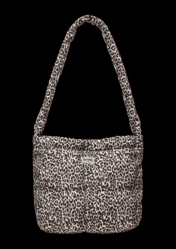 Hobo-Bag mit Leo-Print