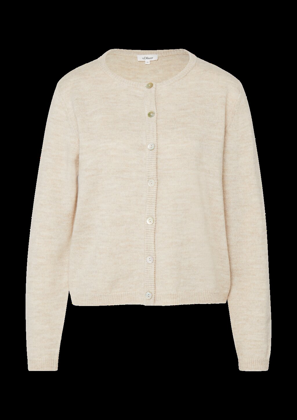 Weiche Strickjacke aus Alpakamix