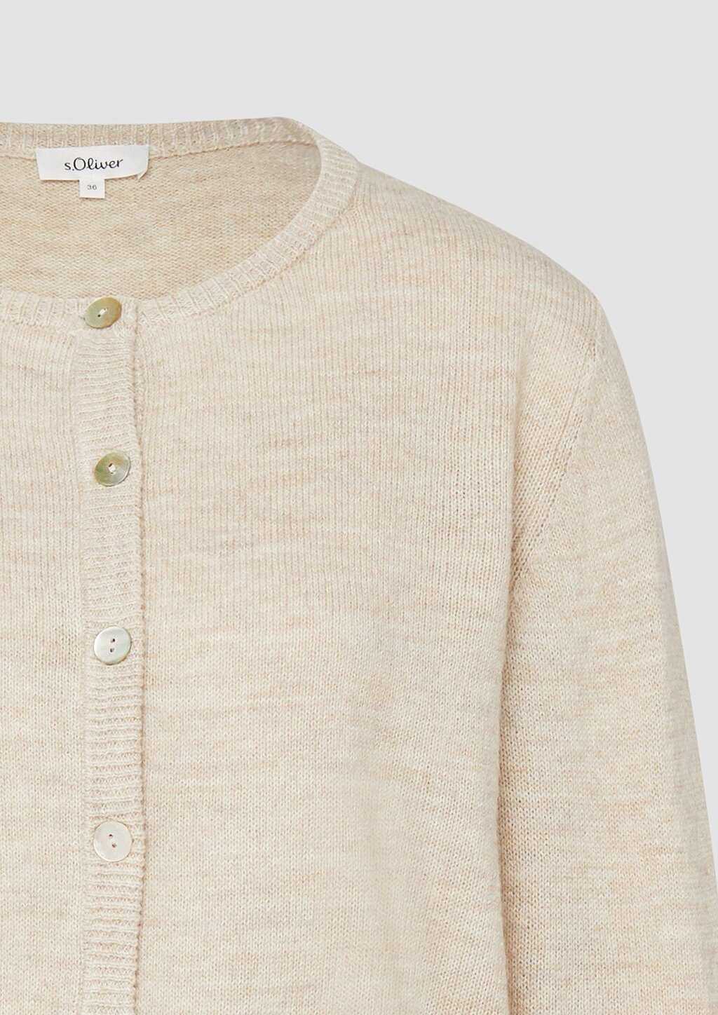 Weiche Strickjacke aus Alpakamix