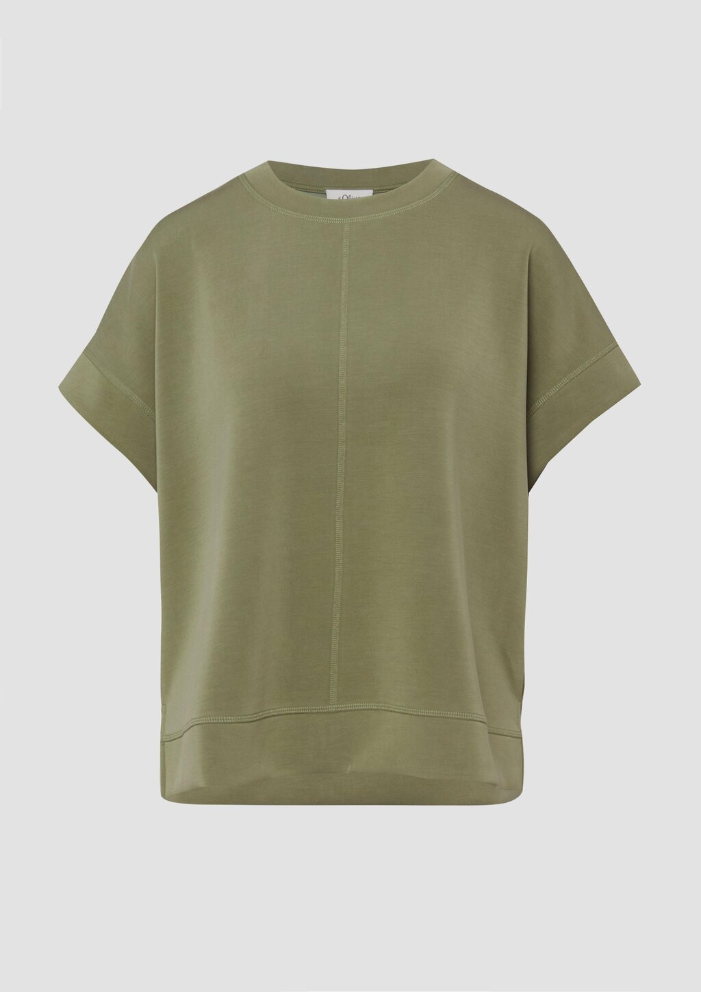 Oversize Sweatshirt aus Scuba