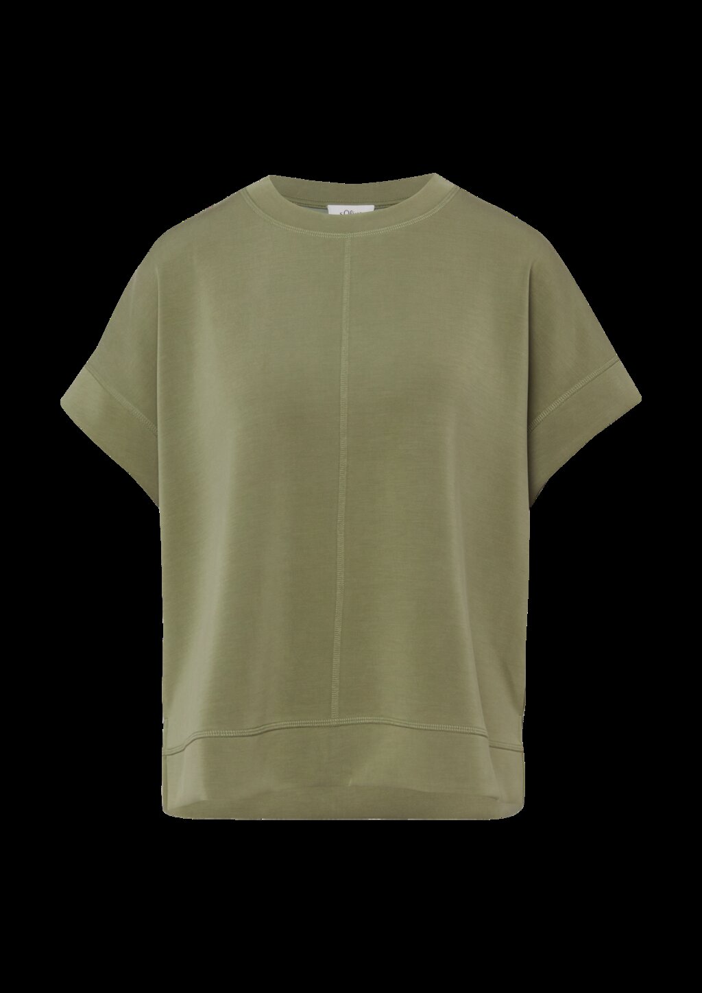 Oversize Sweatshirt aus Scuba