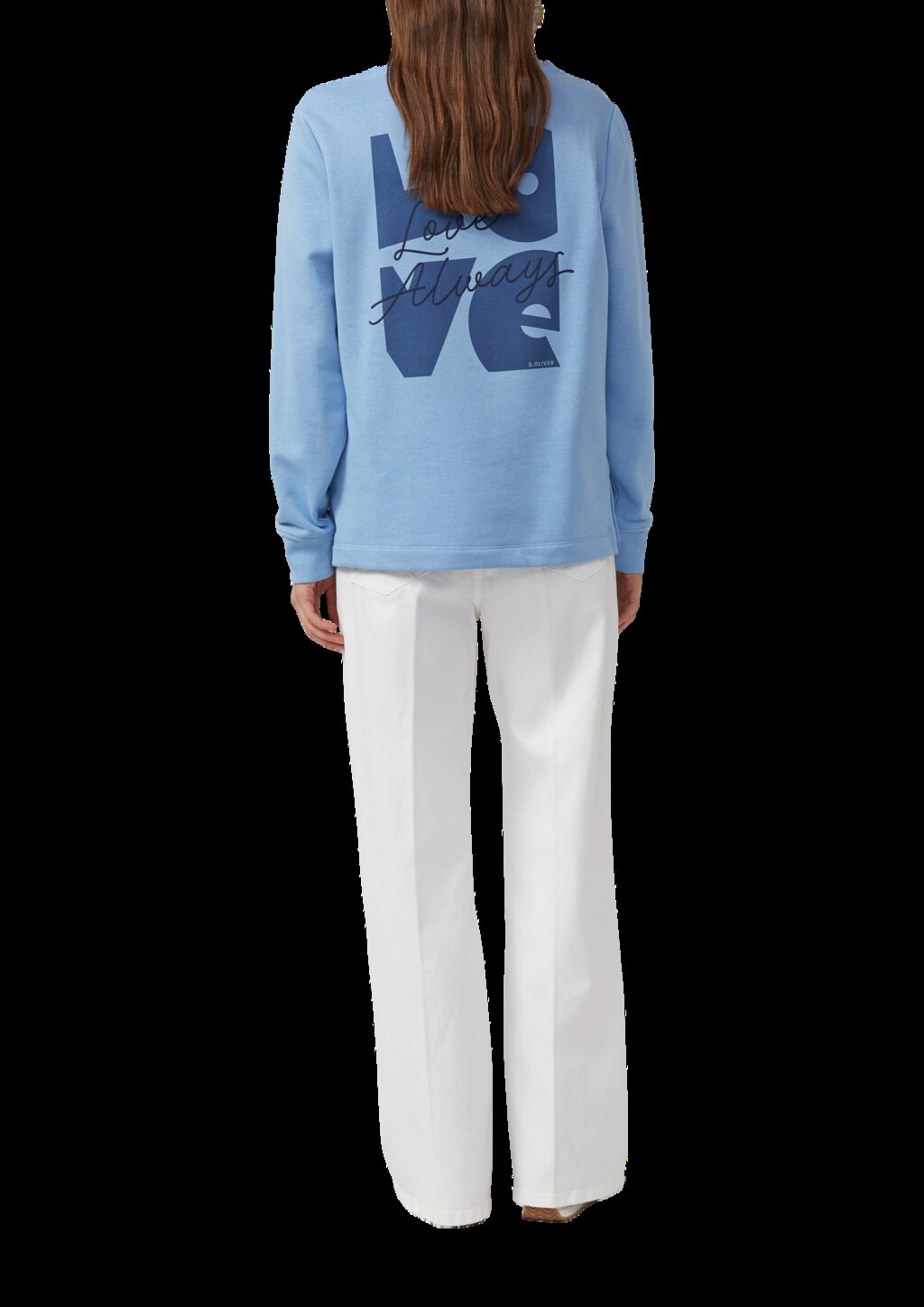 Sweatshirt mit Print im Relaxed Fit