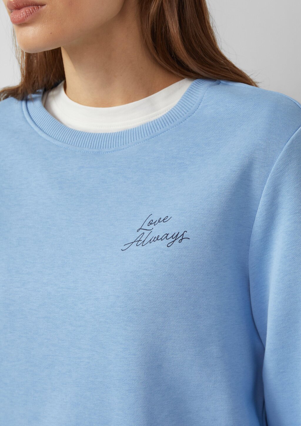 Sweatshirt mit Print im Relaxed Fit