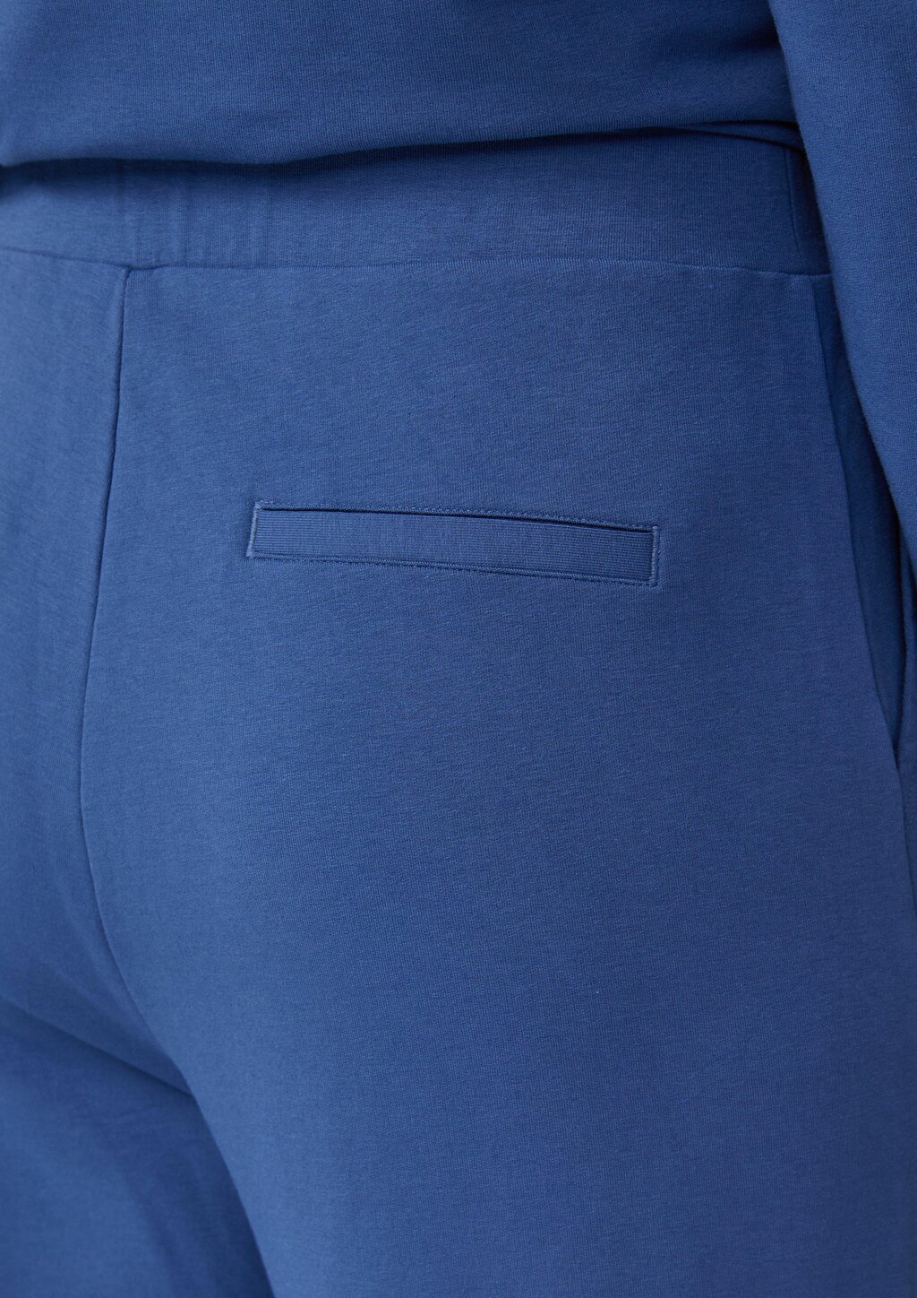 Jersey-Hose mit Wide Leg und elastischem Bund