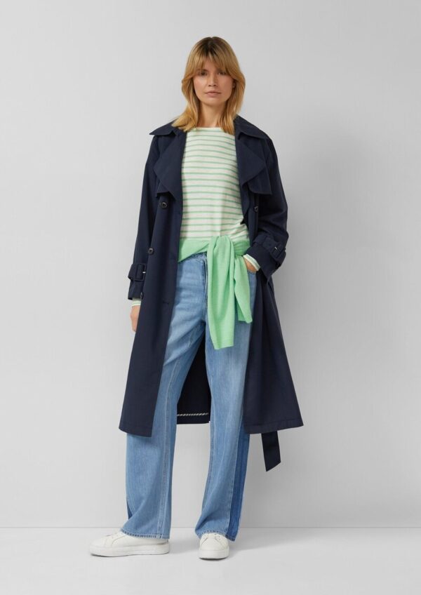 Jeans Beth Boyfriend / Relaxed Fit / Mid Rise / Straight Leg / mit Kontraststreifen