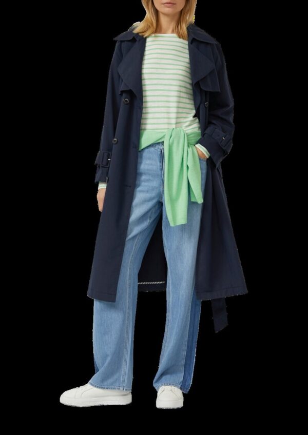 Jeans Beth Boyfriend / Relaxed Fit / Mid Rise / Straight Leg / mit Kontraststreifen