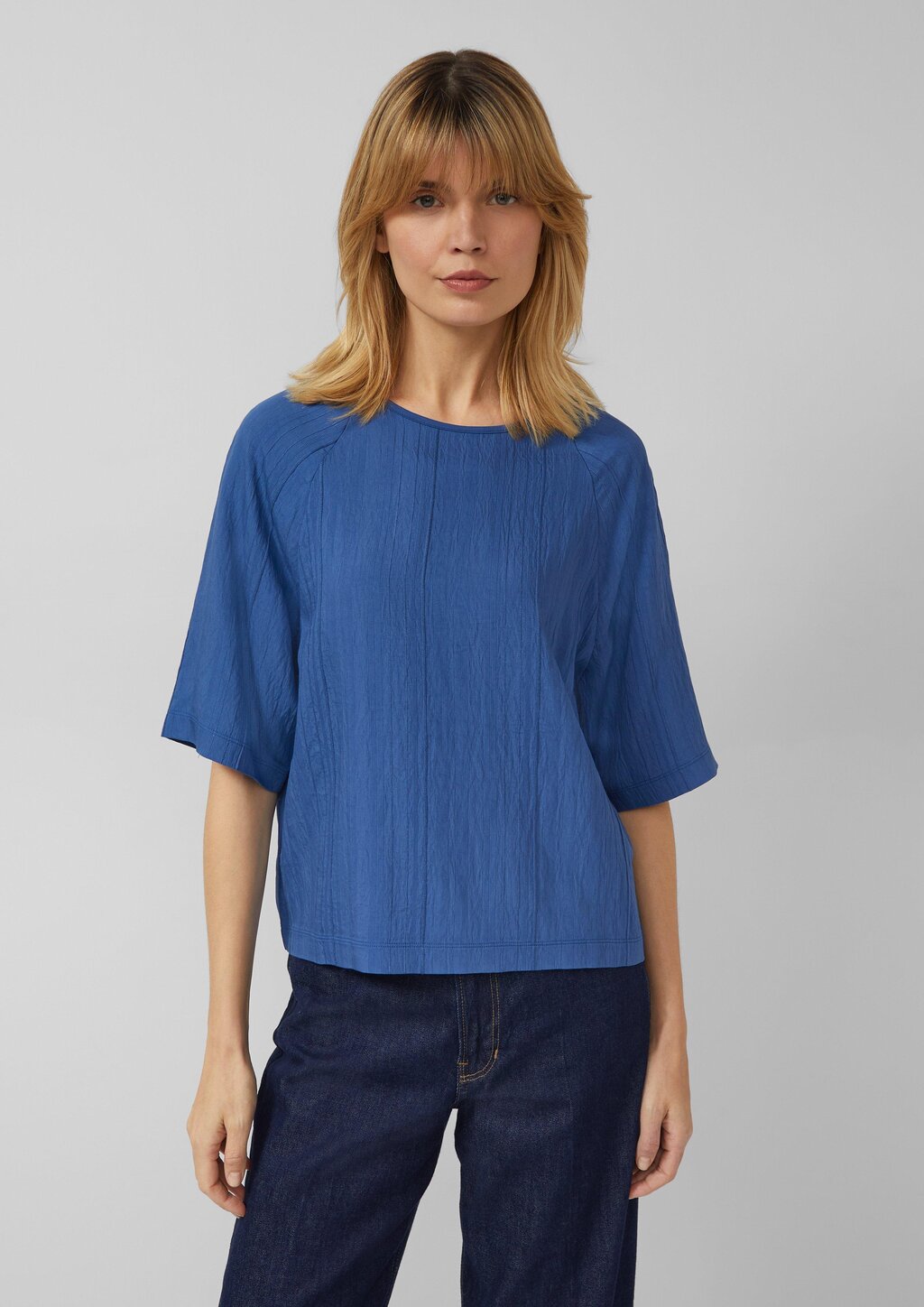 T-Shirt im Fabricmix