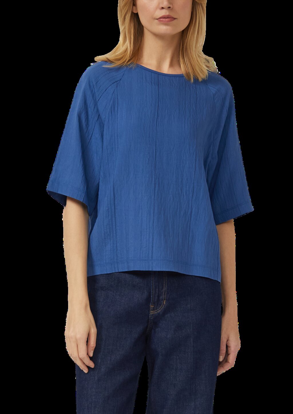 T-Shirt im Fabricmix