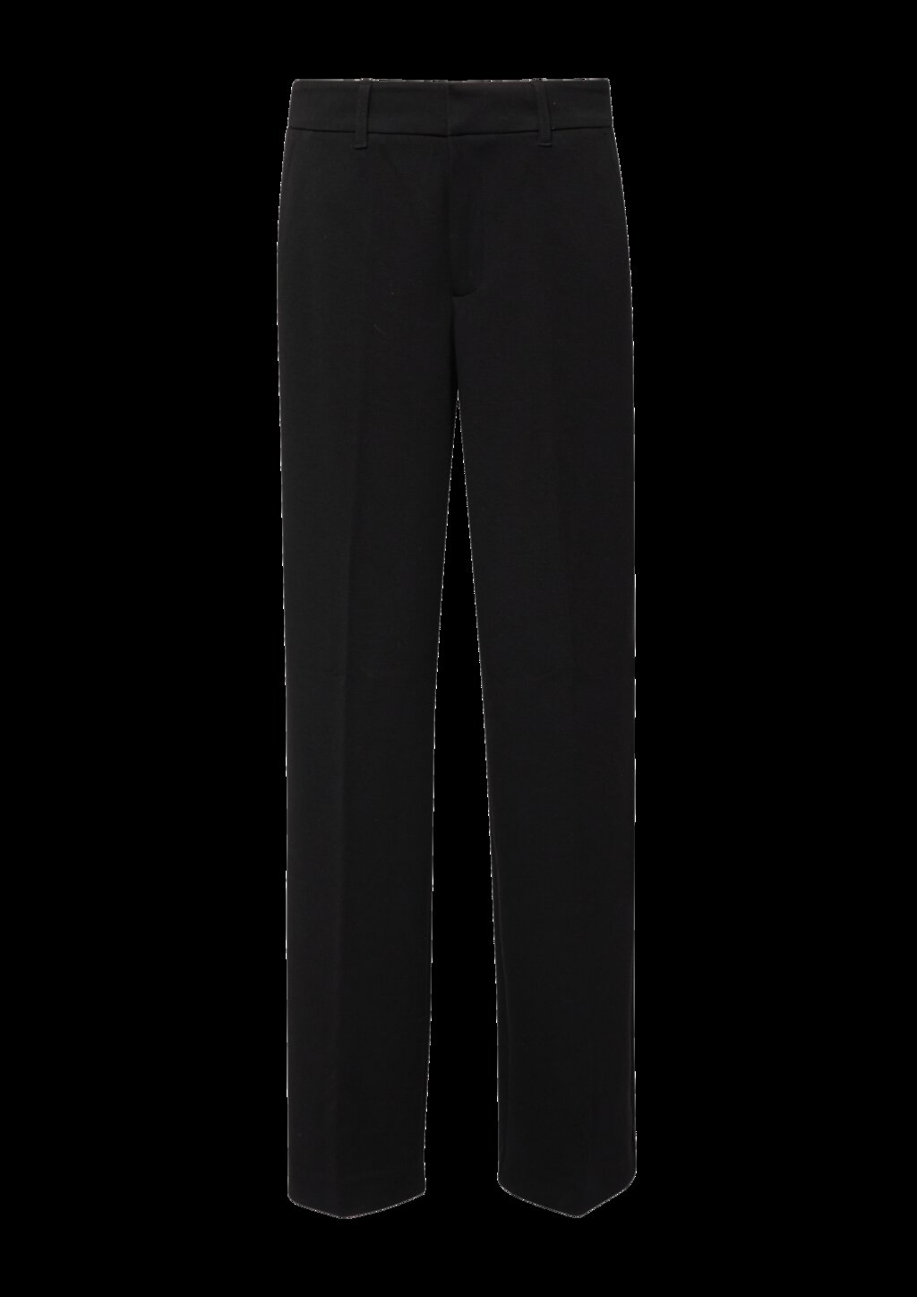 Strukturierte Wide-Leg-Hose mit hohem Bund