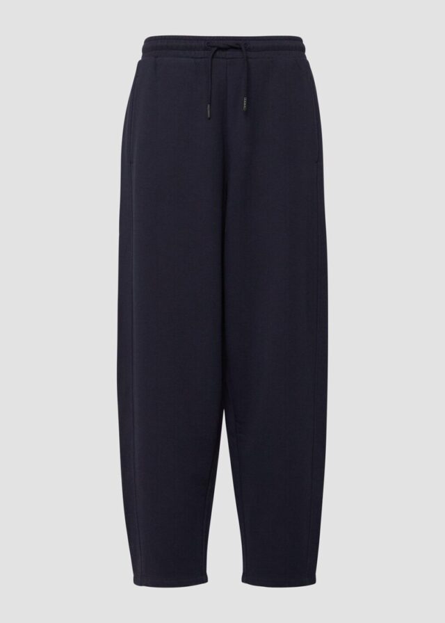 Sweat-Hose im Relaxed Fit mit Barrel Leg und Elastikbund