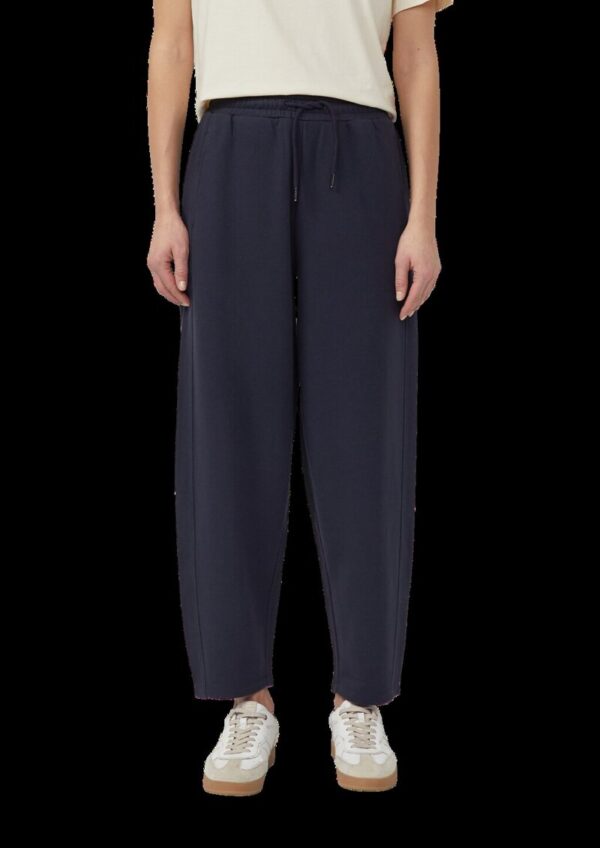 Sweat-Hose im Relaxed Fit mit Barrel Leg und Elastikbund