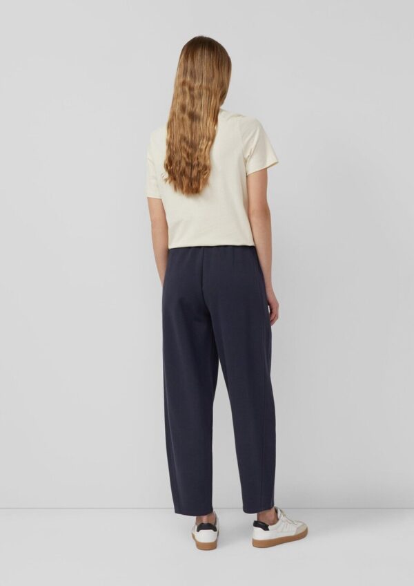 Sweat-Hose im Relaxed Fit mit Barrel Leg und Elastikbund