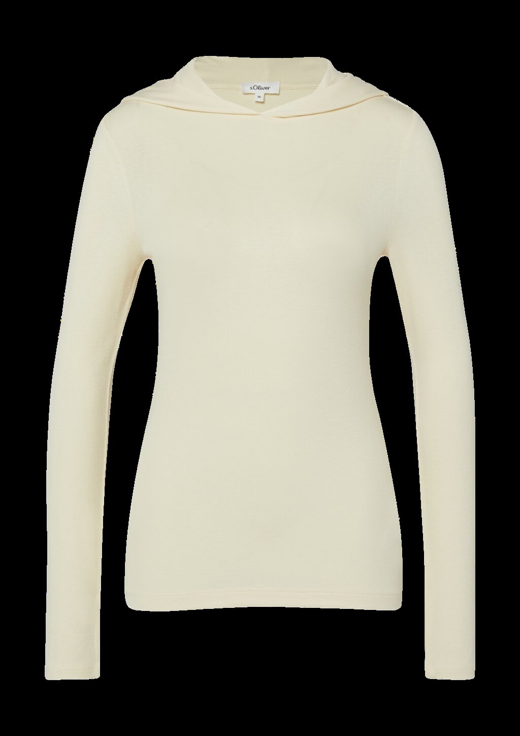 Kapuzenshirt aus leichtem Jersey im Slim Fit