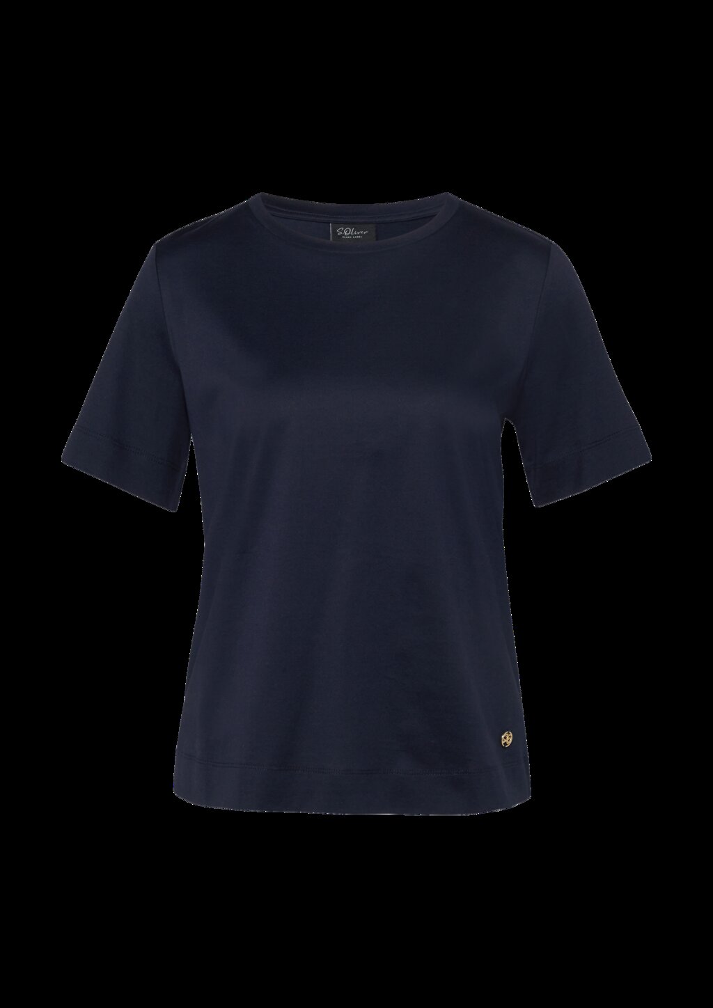 T-Shirt aus merzerisierter Baumwolle im Relaxed Fit