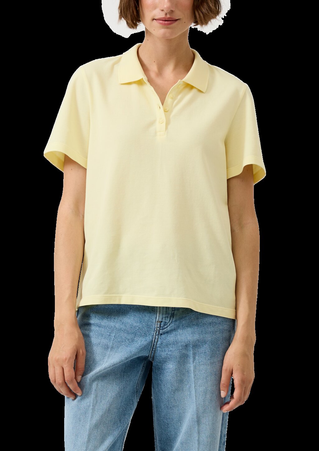 Poloshirt aus Baumwollpiqué