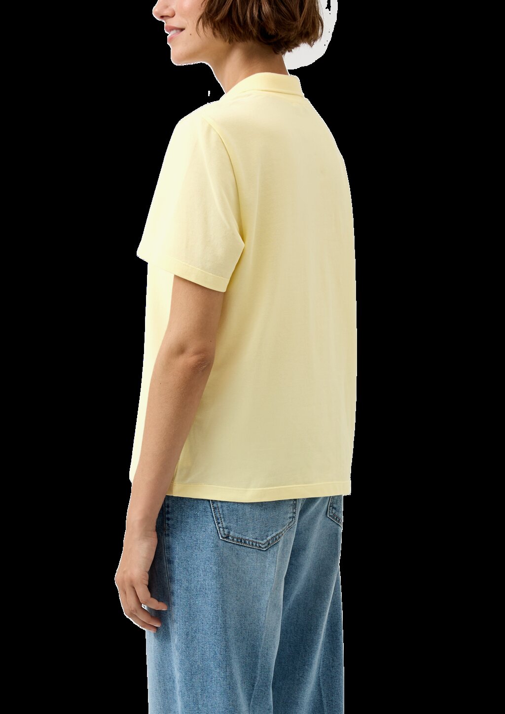 Poloshirt aus Baumwollpiqué