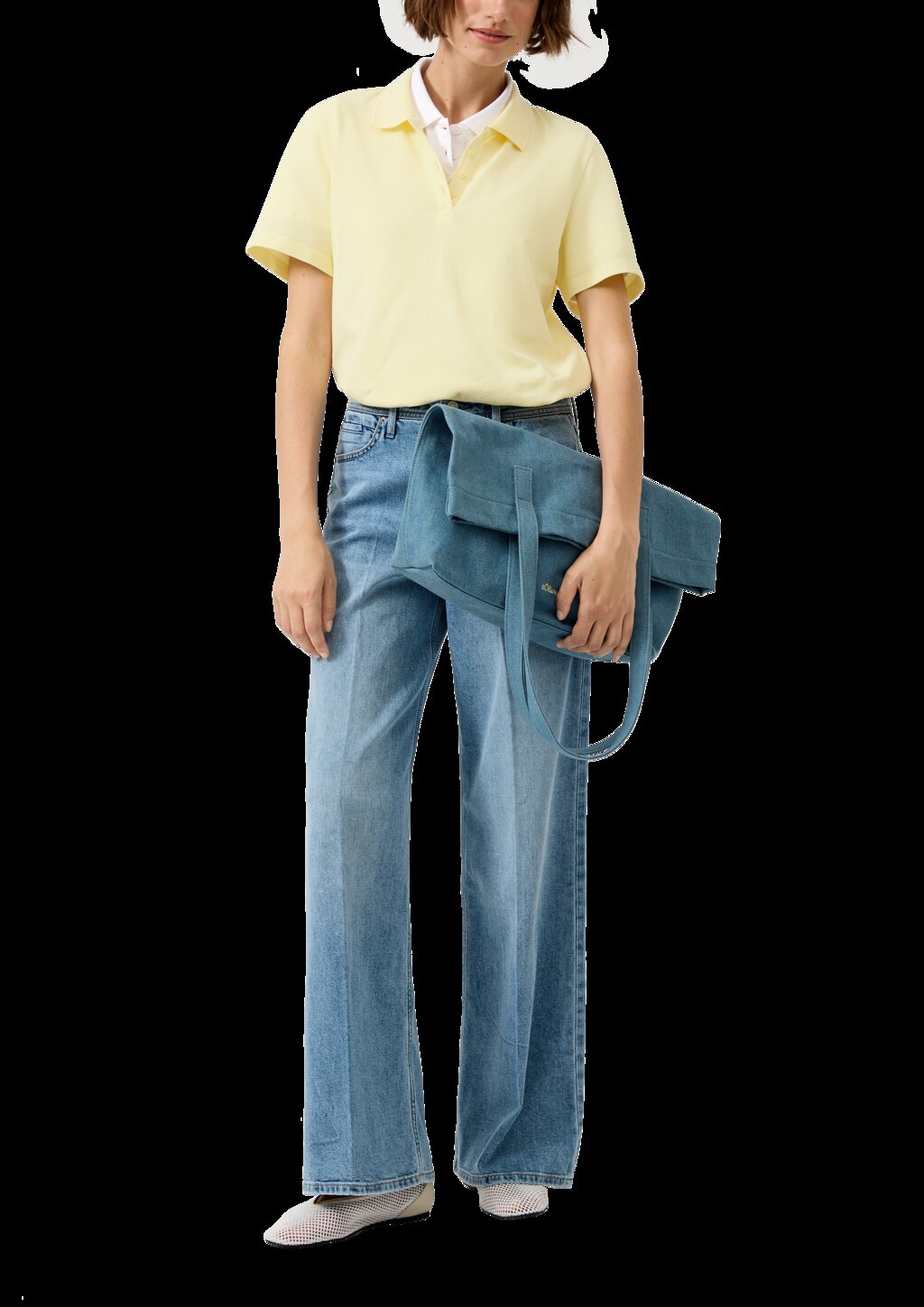 Poloshirt aus Baumwollpiqué