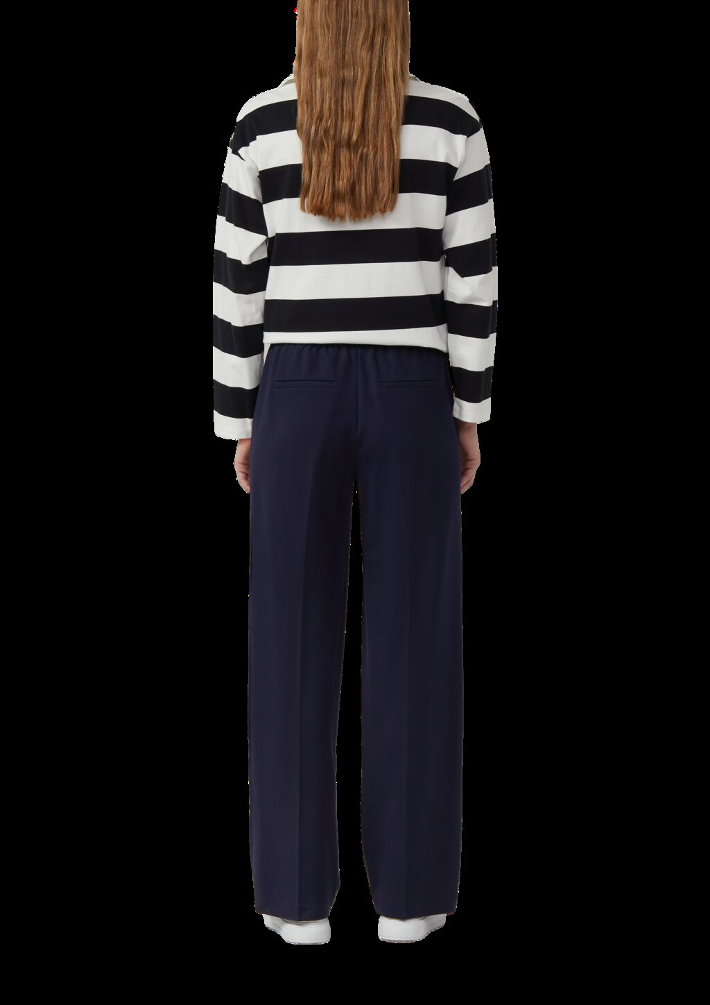 Hose aus Interlockjersey mit Elastikbund