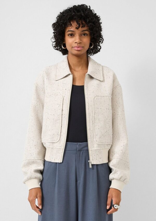 Blouson in Wolloptik