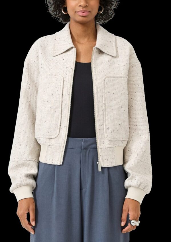 Blouson in Wolloptik