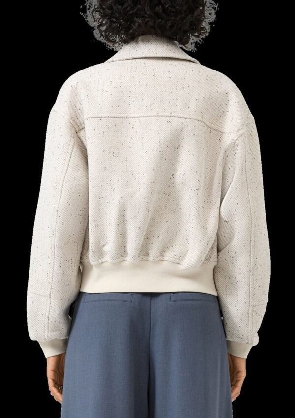 Blouson in Wolloptik