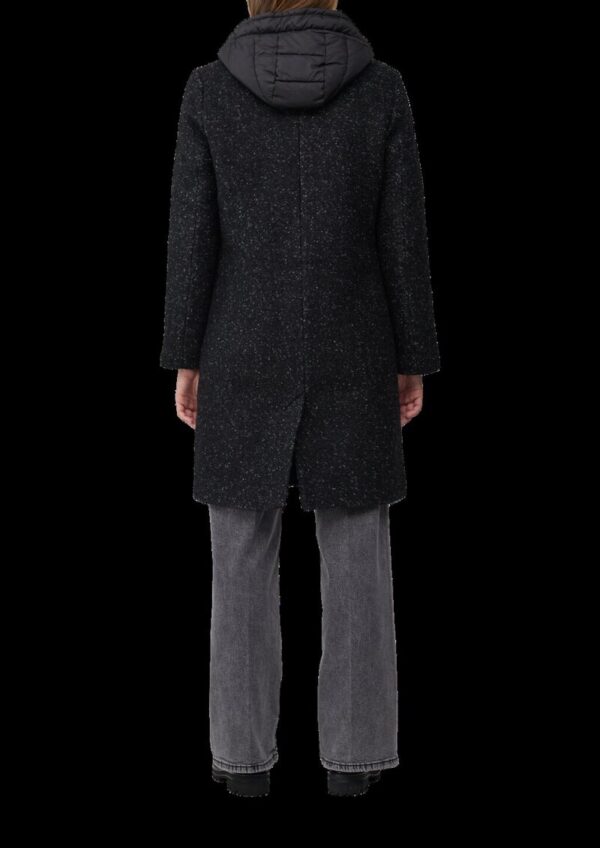Wollmantel mit herausnehmbarem Einsatz