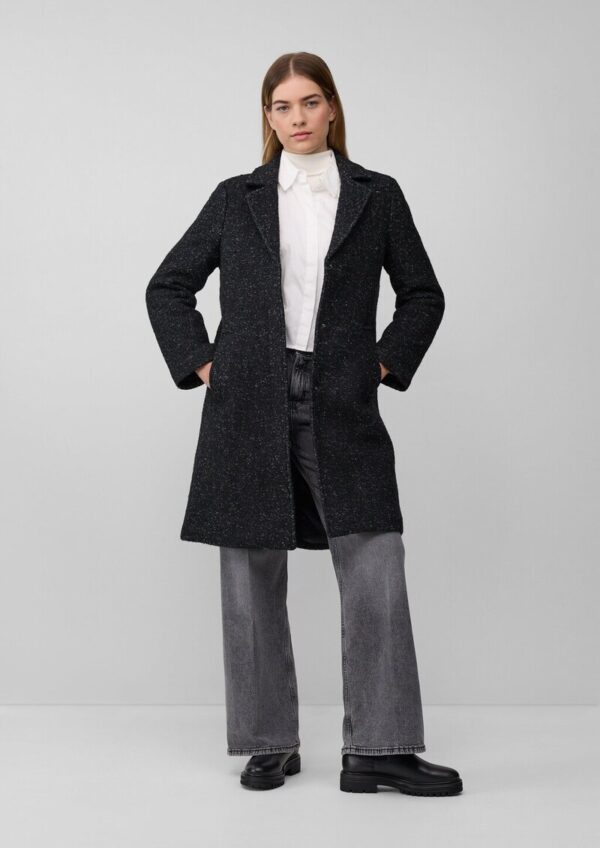 Wollmantel mit herausnehmbarem Einsatz