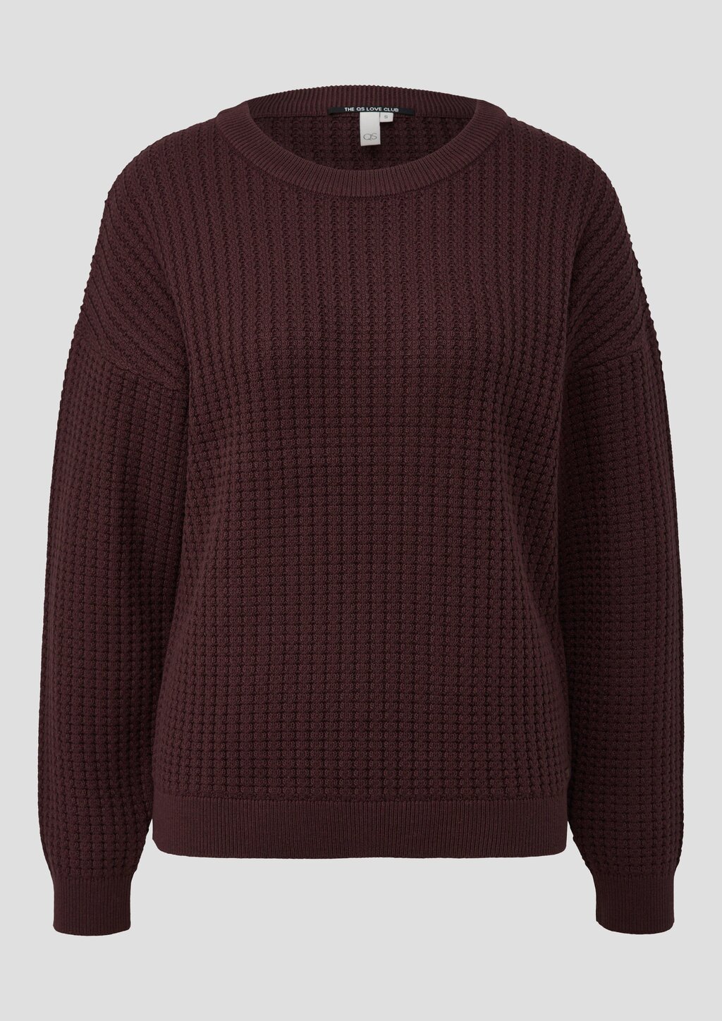 Strukturierter Pullover
