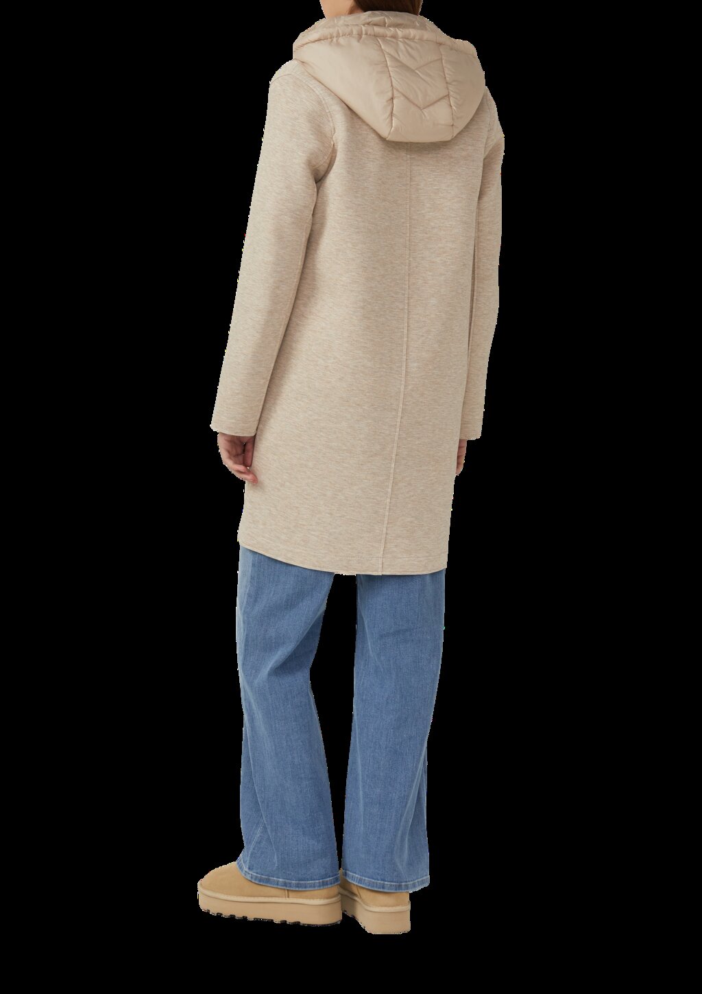 Scuba-Mantel mit herausnehmbarem Steppeinsatz