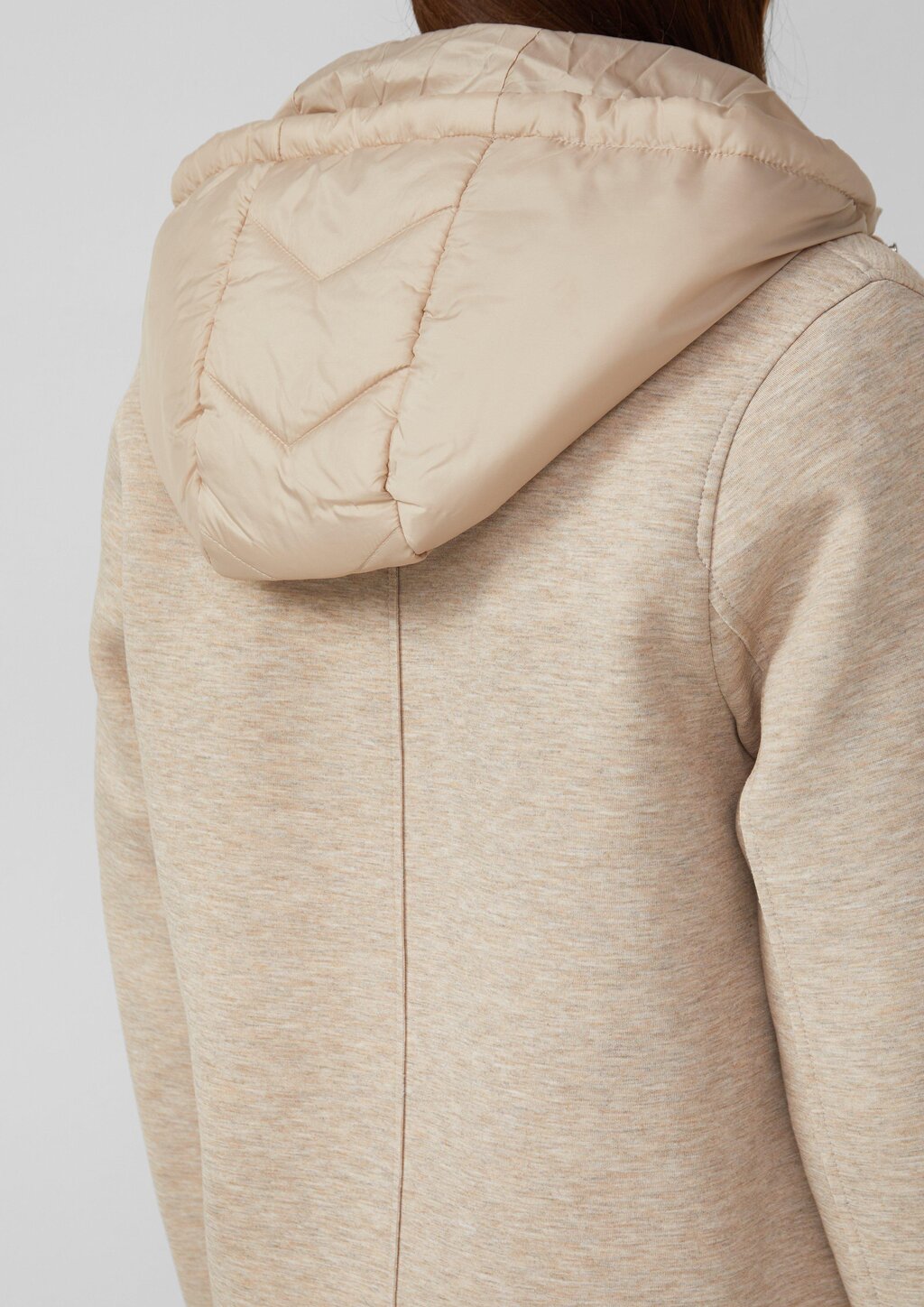 Scuba-Mantel mit herausnehmbarem Steppeinsatz