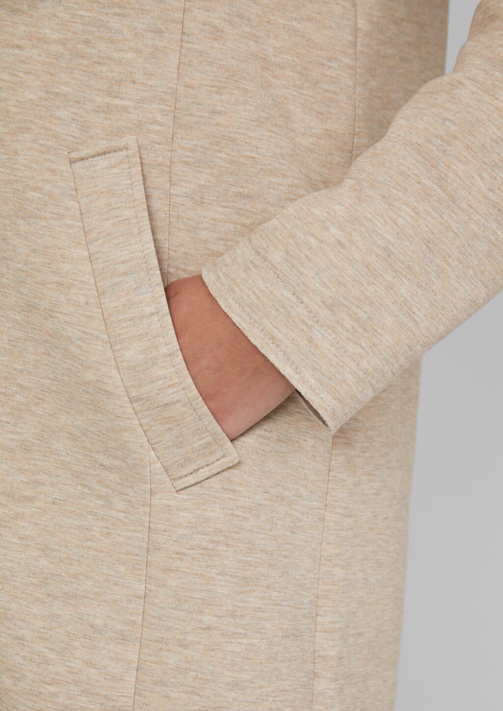 Scuba-Mantel mit herausnehmbarem Steppeinsatz