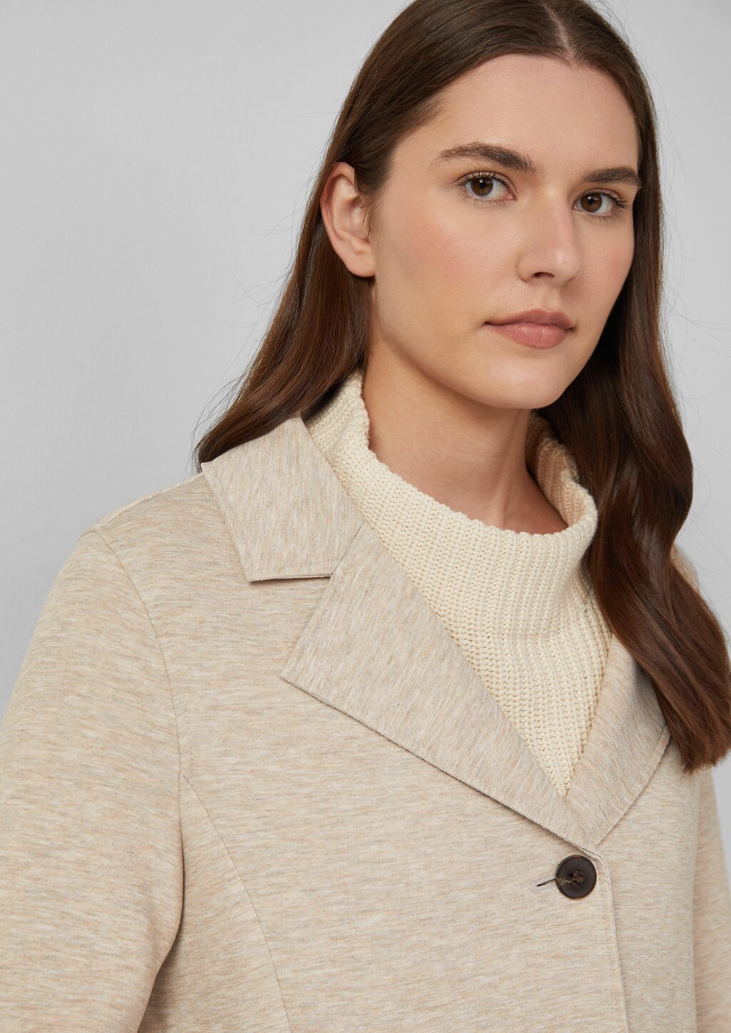 Scuba-Mantel mit herausnehmbarem Steppeinsatz